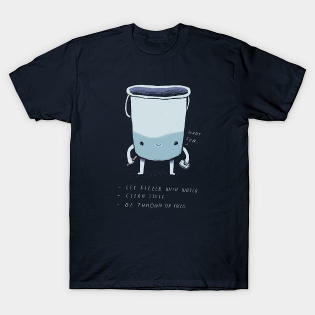 bucket list T-Shirt by Louisros